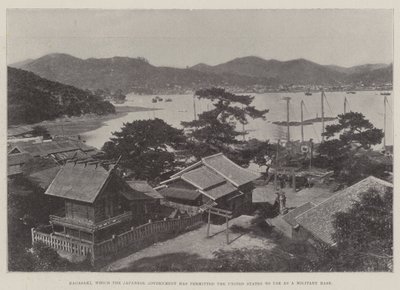 Nagasaki, que le gouvernement japonais a permis aux États-Unis d