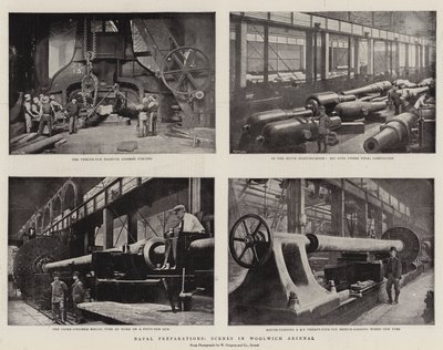 Préparations Navales, Scènes à l