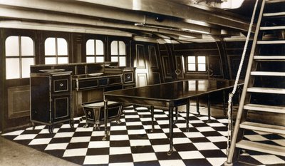 Salle à manger de Nelson à bord du HMS Victory - English Photographer