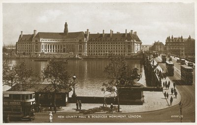 New County Hall, et Monument de Boadicée - English Photographer