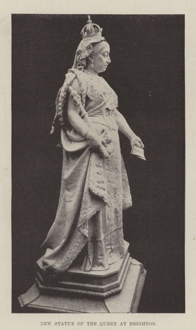 Nouvelle statue de la reine à Brighton - English Photographer
