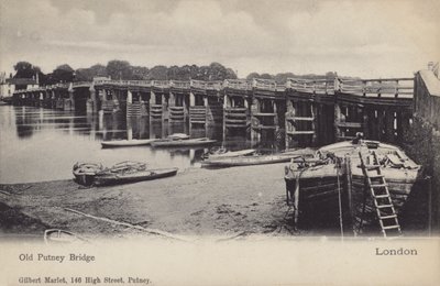 Vieux pont de Putney, Londres - English Photographer