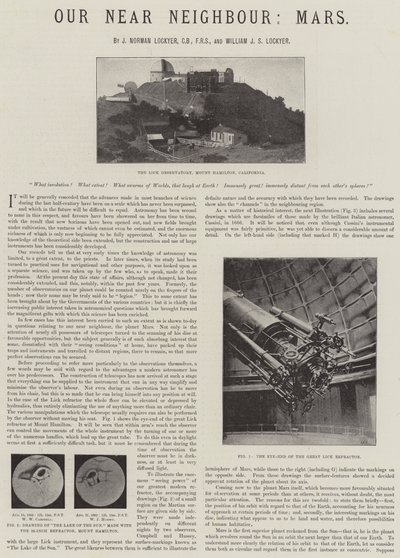 Notre proche voisin, Mars - English Photographer
