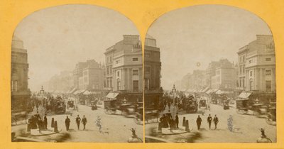 Oxford Street, Regent Circus, Londres - English Photographer