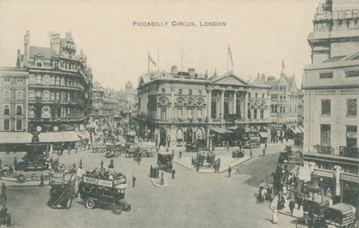 Piccadilly Circus, Londres - English Photographer