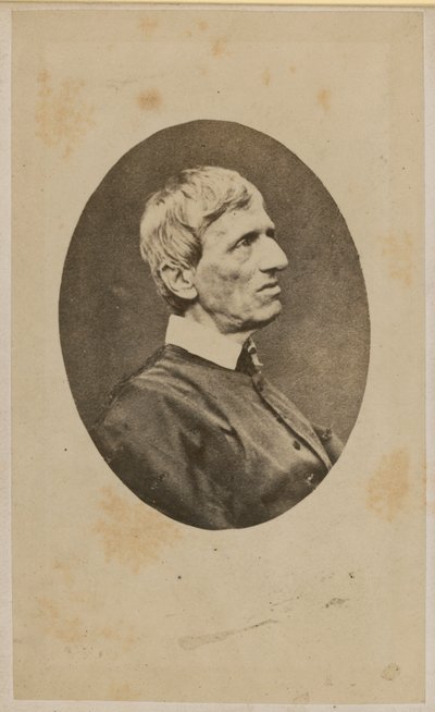 Portrait de John Henry Newman - English Photographer