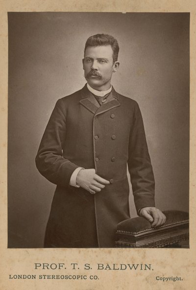 Portrait du professeur Thomas Scott Baldwin - English Photographer
