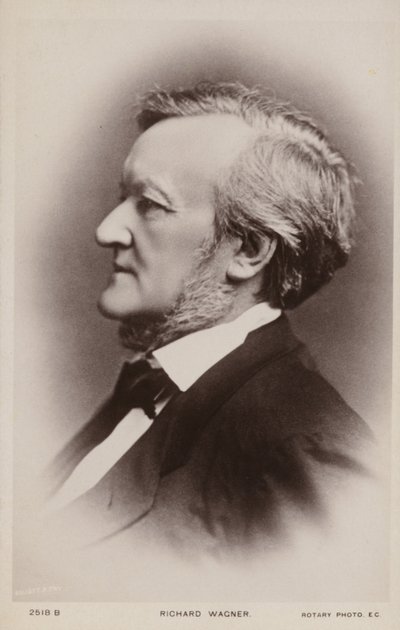 Portrait de Richard Wagner - English Photographer