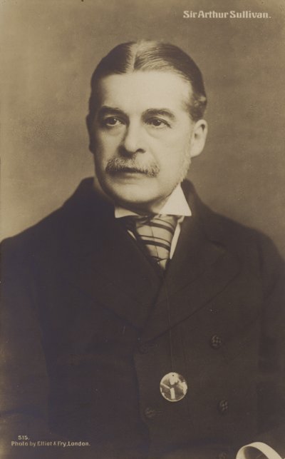 Portrait de Sir Arthur Sullivan - English Photographer