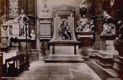 Carte postale avec une image du Coin des Poètes - English Photographer