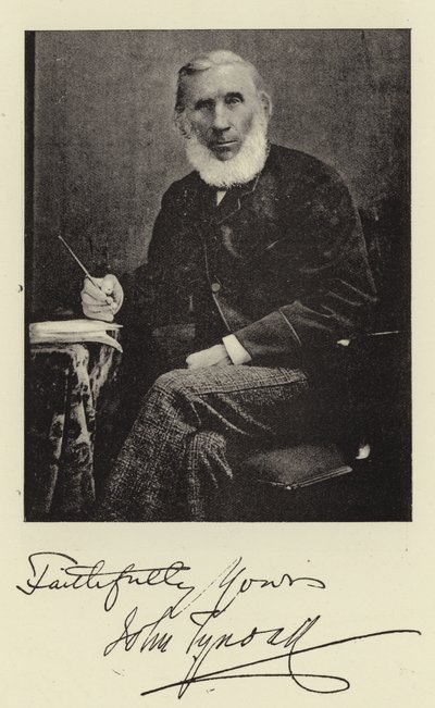 Professeur John Tyndall, PhD, LLD, DCL, FRS - English Photographer