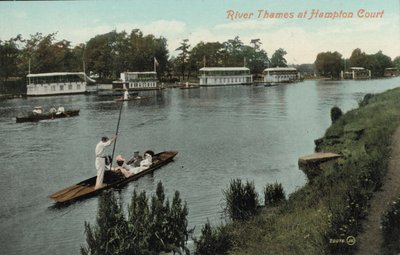 Balade en barque sur la Tamise et Hampton Court - English Photographer