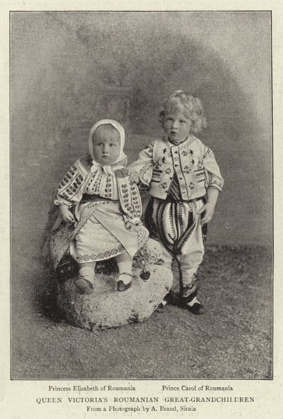 Les arrière-petits-enfants roumains de la reine Victoria - English Photographer