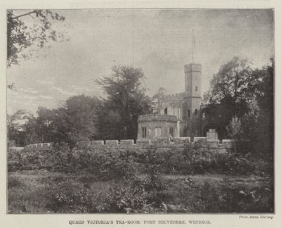 La salle de thé de la reine Victoria, Fort Belvedere, Windsor - English Photographer