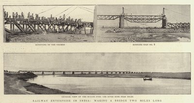 Entreprise ferroviaire en Inde, construction d