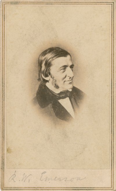 Ralph Waldo Emerson - English Photographer