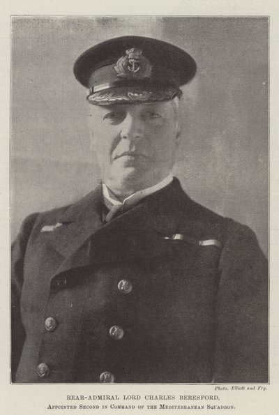 Contre-amiral Lord Charles Beresford, nommé second commandant de l