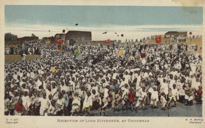 Réception de Lord Kitchener à Omdurman, vers 1898 - English Photographer