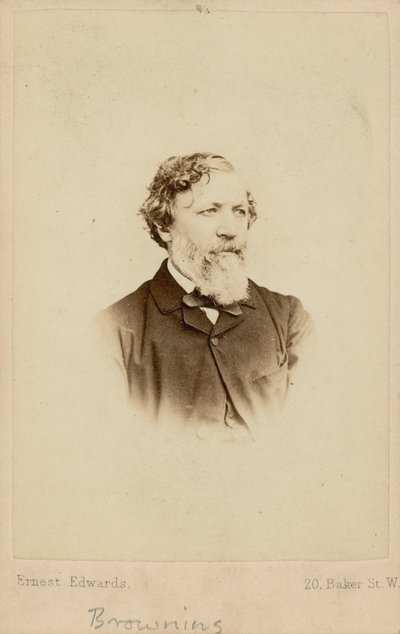 Robert Browning, poète - English Photographer