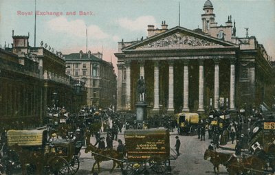 Royal Exchange et Banque, Londres - English Photographer