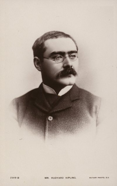 Rudyard Kipling (1865-1936), nouvelliste, poète et romancier anglais - English Photographer