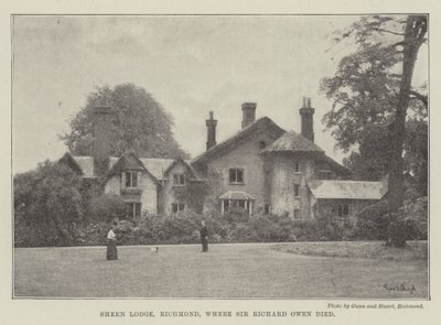 Sheen Lodge, Richmond, où Sir Richard Owen est décédé - English Photographer