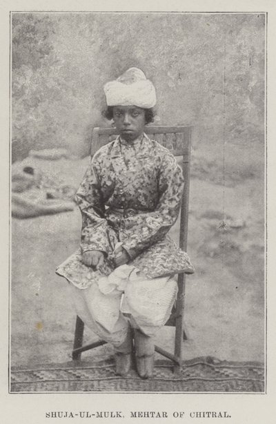 Shuja-ul-Mulk, Mehtar de Chitral - English Photographer