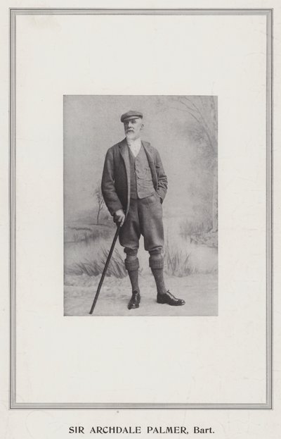 Sir Archdale Palmer, Baronet - English Photographer