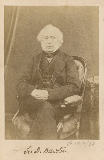 Sir D Brewster - English Photographer