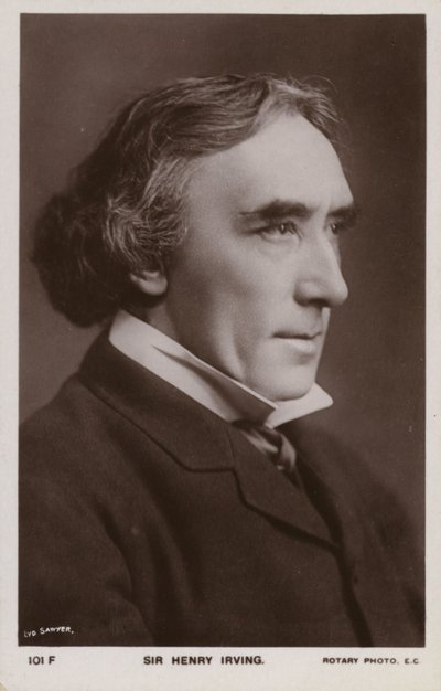 Sir Henry Irving, acteur de théâtre anglais - English Photographer