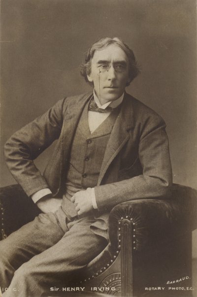 Sir Henry Irving, acteur de théâtre anglais - English Photographer