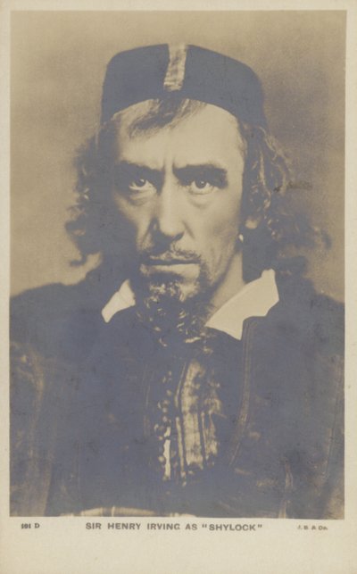 Sir Henry Irving, acteur de théâtre anglais - English Photographer