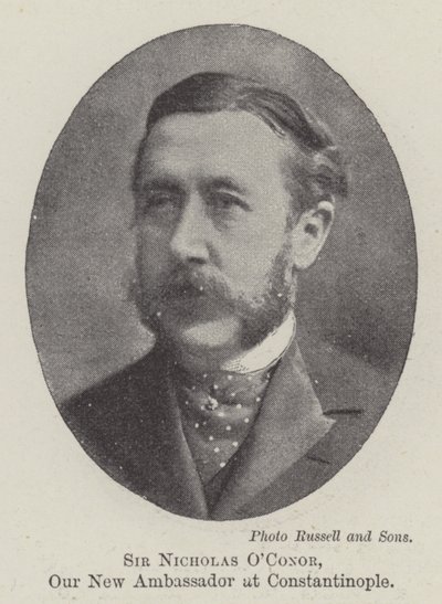 Sir Nicholas OConor, notre nouvel ambassadeur à Constantinople - English Photographer