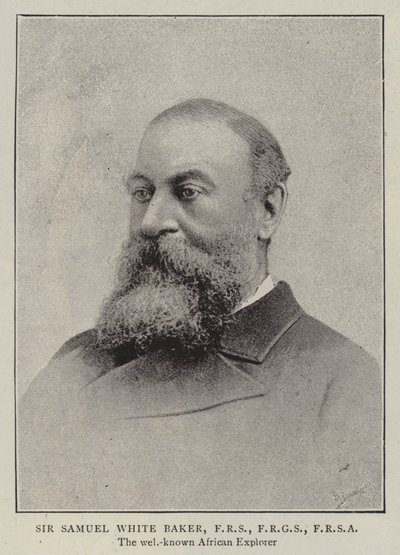 Sir Samuel White Baker, FRS, FRGS, FRSA - English Photographer