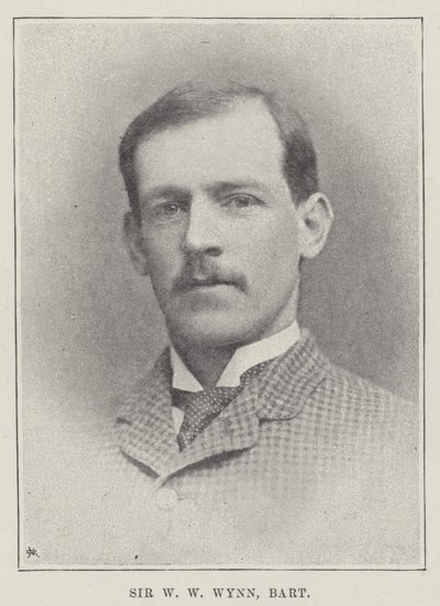 Sir W W Wynn, baronnet - English Photographer