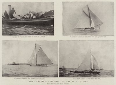 Quelques Instantanés pendant les Courses à Cowes - English Photographer