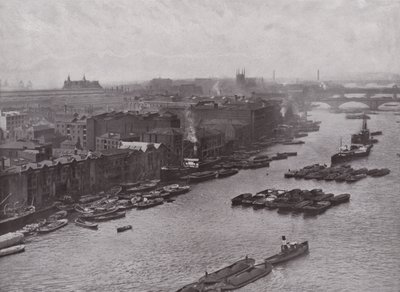 Rive sud de la Tamise, depuis le Tower Bridge - English Photographer