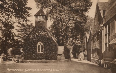 Église St Andrew, Bemerton, Wiltshire, où est enterré le poète et prêtre anglais George Herbert - English Photographer