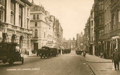 Rue St James, Londres - English Photographer