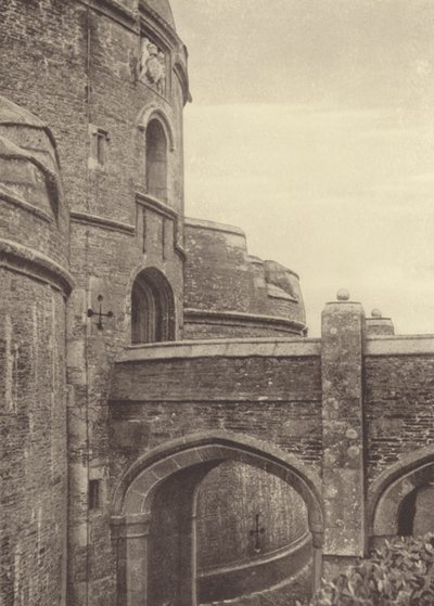 Château de St Mawes, la Porte (photo n/b) - English Photographer