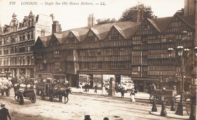 Staple Inn Vieilles Maisons à Holborn - English Photographer