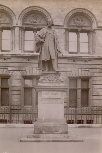 Statue de Henry Irving - English Photographer