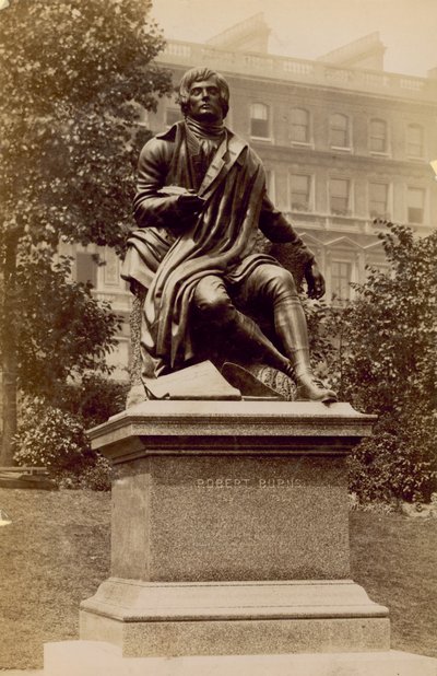 Statue de Robert Burns - English Photographer