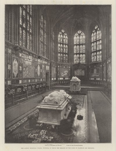 La chapelle commémorative Albert, Windsor, où reposent les restes du duc de Clarence - English Photographer