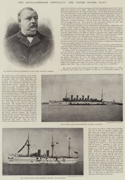La difficulté anglo-américaine, la marine des États-Unis - English Photographer