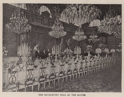 La salle de banquet à l