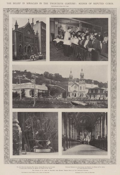 La croyance aux miracles au XXe siècle, scènes de guérisons réputées - English Photographer