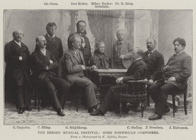 Le Festival Musical de Bergen, quelques compositeurs norvégiens - English Photographer