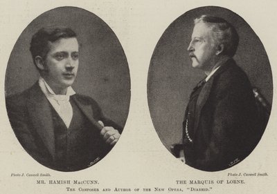 Le compositeur et auteur de la nouvelle opéra, Diarmid - English Photographer