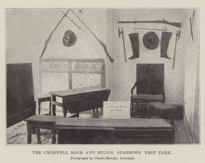 La salle Cromwell et les reliques, Sparrows Nest Park - English Photographer